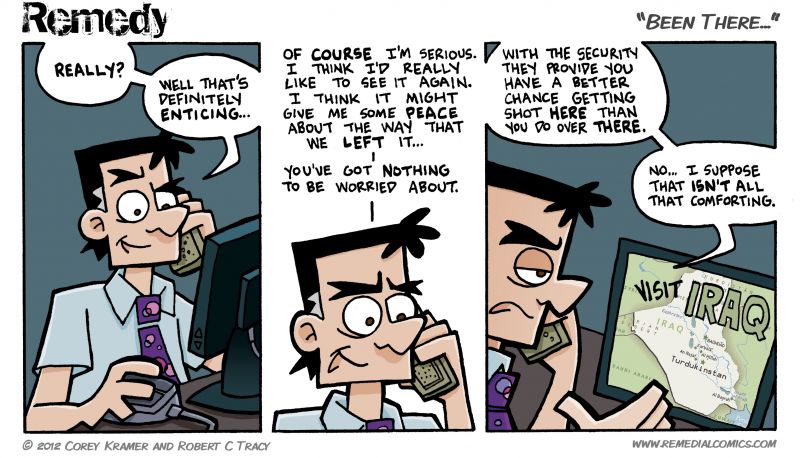 Remedy :: Iraq has one of the nicest travel websites. But it only runs properly on Windows Explorer