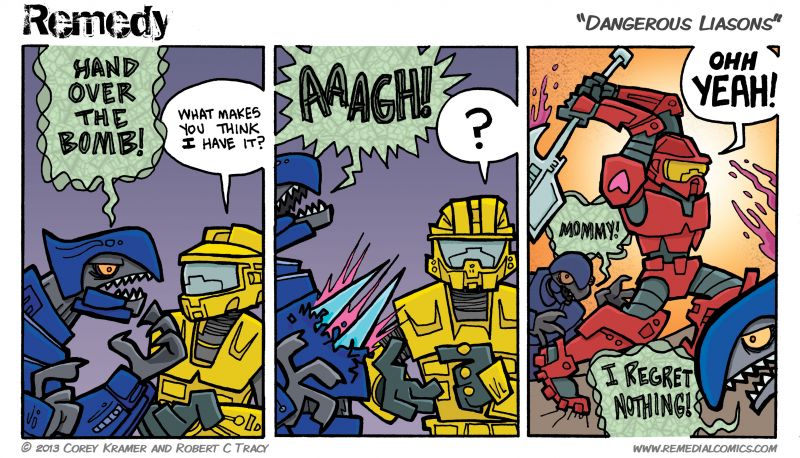 Remedy :: Why is he Gold in Grifball if he doesn't have the bomb? I think he's up to something. 