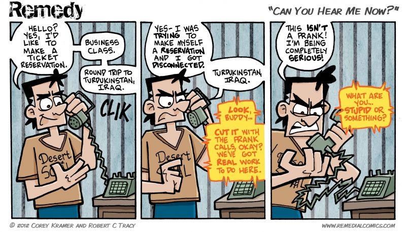 Remedy :: Apparently Artur is unwilling to use Expedia.com for some reason.