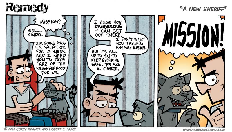 Remedy :: Ash seems a little too eager don't you think. I don't think it will be good to be a criminal this week.