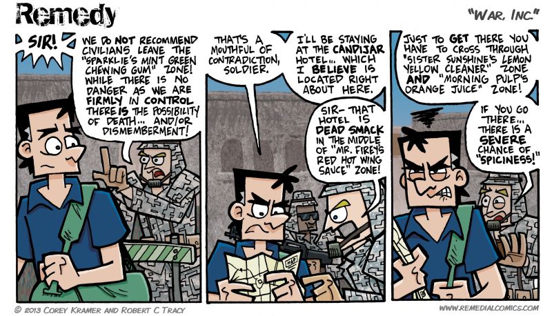 Remedy :: You wound't think that an orange juice nor cleaning solution could be spicy and yet...