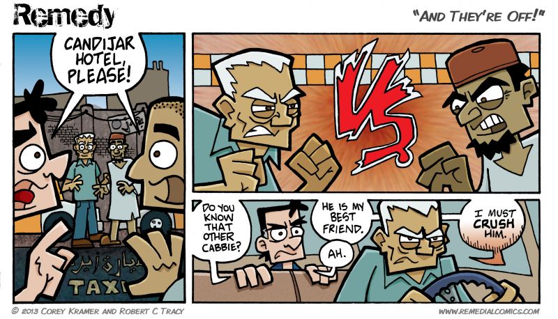 Remedy :: If you've ever been in a Turkish Cab... you know.