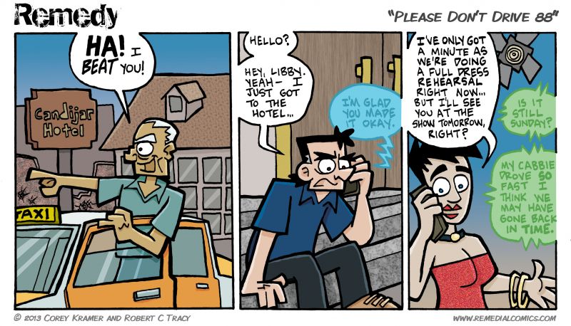 Remedy :: Doc Brown would have never driven so irresponsibly.