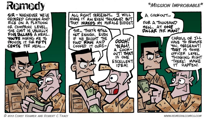 Remedy :: I'm surprised the Colonel didn't give him permission to 