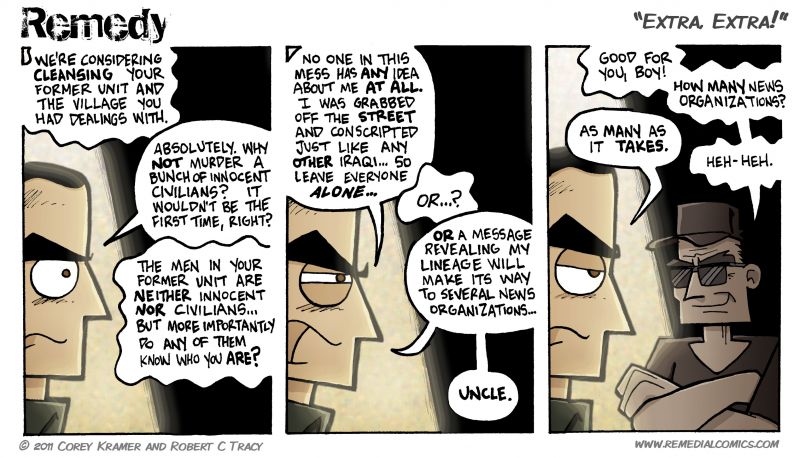 Remedy :: Corey here... getting comics posted no matter what it takes!