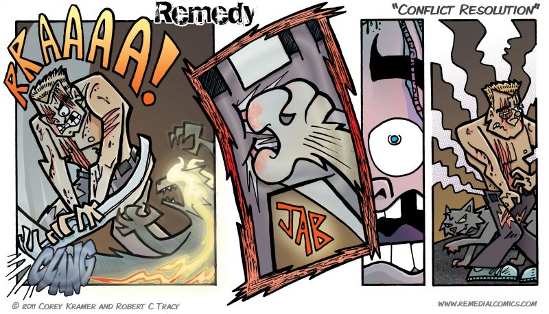 Remedy :: oooooooohhhhh that's gotta hurt!