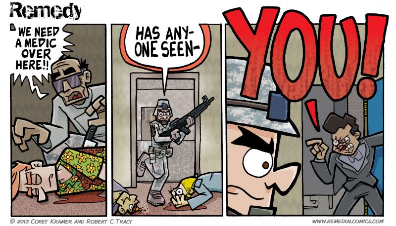 Remedy :: Corey here... the title of today's comic is 