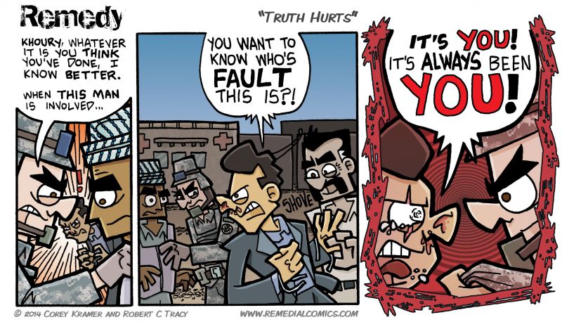 Remedy :: Corey here... I can't help of that old PSA... YOU, all right? I learned it by watching YOU!