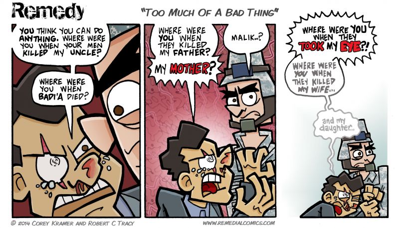 Remedy :: Corey here... aww man... now I feel bad for hating on Najeh so much... then again, he stabbed West. 