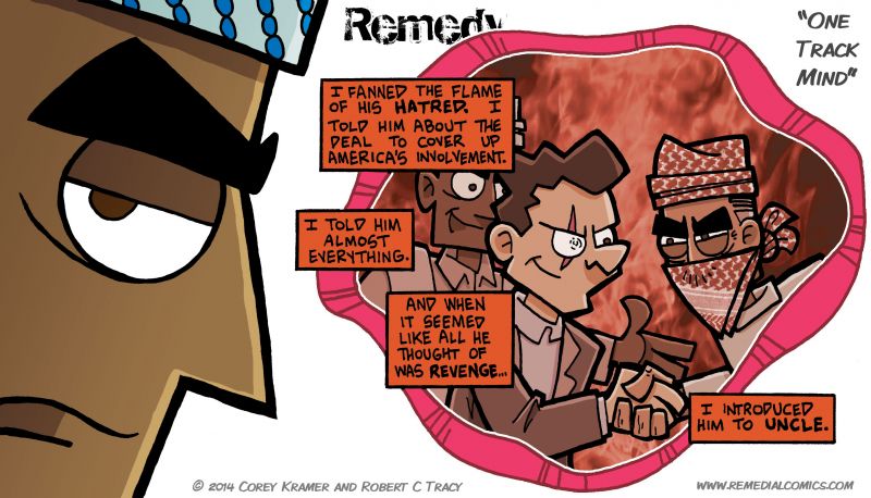 Remedy :: Corey here... even knowing that is really Uncle in disguise... I don't trust that guy. Maybe that's because I know he's Uncle in disguise.