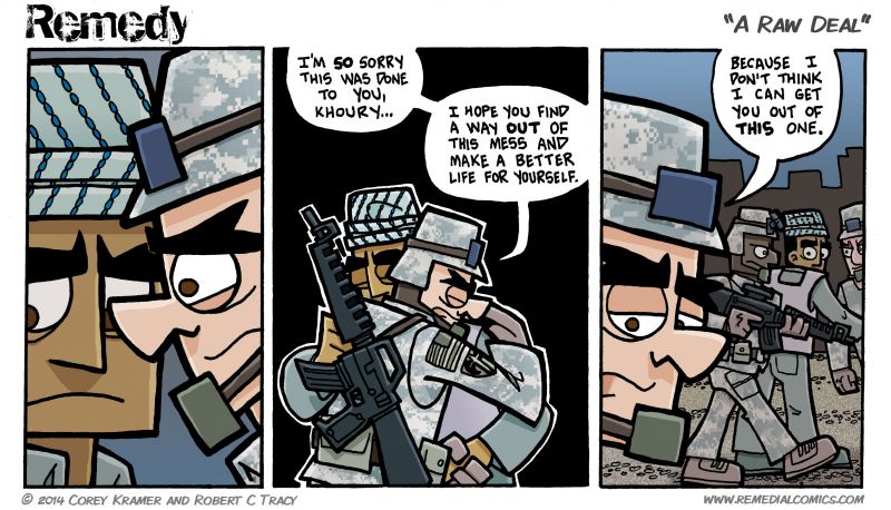 Remedy :: Corey here... aww... poor Khoury. Something tells me Artur's sadness will soon manifest as wrath.