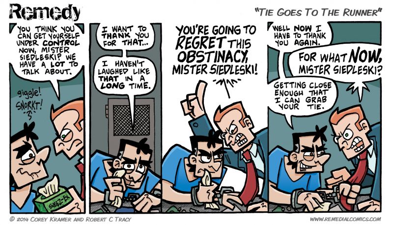 Remedy :: Corey here... rookie mistake- back to the minor leagues with you, buddy.