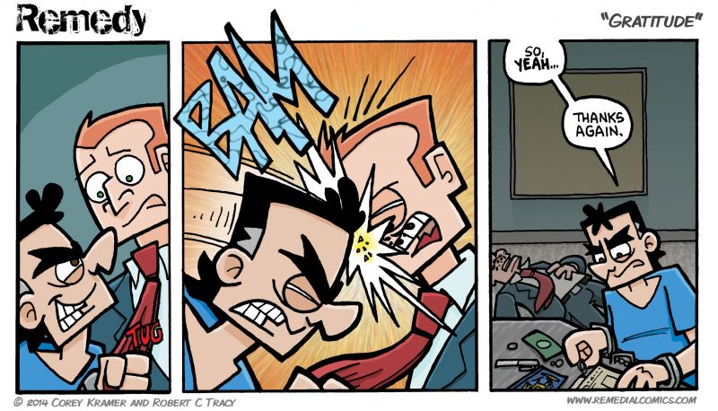 Remedy :: Corey here... well... that there is an opportunity to use the phrase 'now that's using your head.'