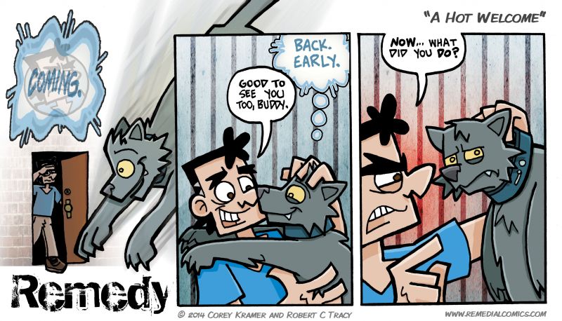 Remedy :: Corey here... what did I do? wait a second... I did sumpin' bad while you were away, didn't I? 