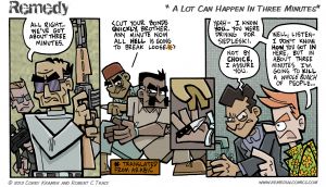 A Lot Can Happen In Three Minutes