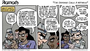 The Defense Calls A Witness